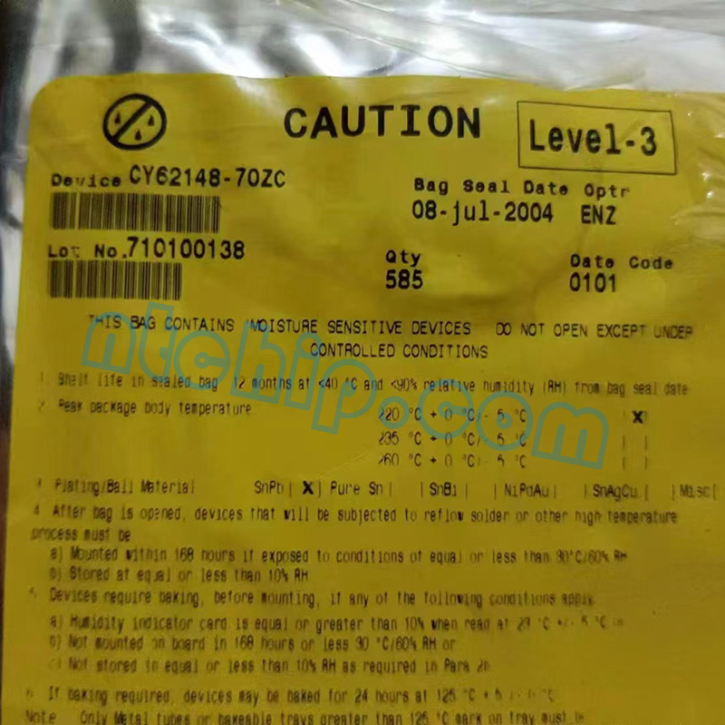 Cypress CY62148-70ZC package